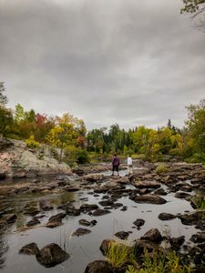 Small Rapids Between Pauness Lakes