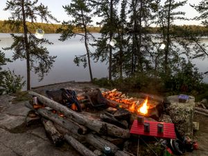 Campsite on Lynx