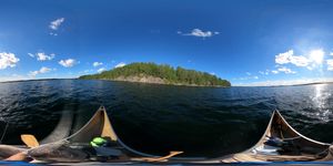 Cliff on Sioux Pine Island