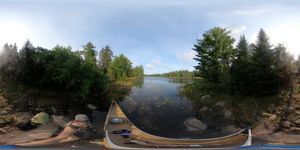 Vermilion to Trout Portage - Trout End