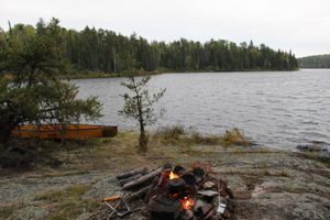 Overlooking Young Lake from Campsite 4K