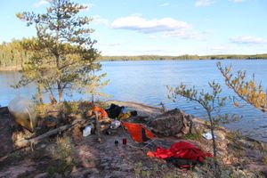 Overlooking Olive Lake From Campsite 29