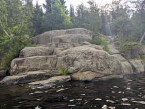 cliff camp site