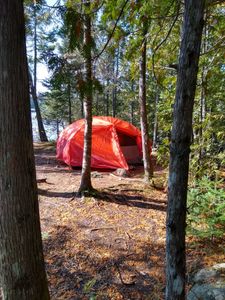 Only one tent pad