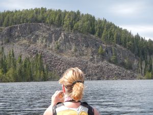 Brule Lake Rockslide