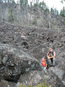 On the rocks