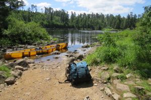 Portage into Agnes