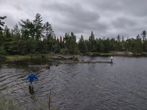 shallow water