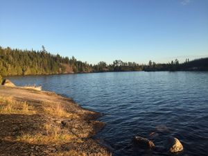 Facing South from campsite