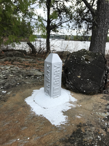 Northern Boundary Marker