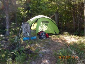 Tent pad #3