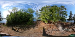 Tip of Lincoln Island