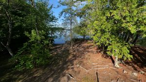 Tip of Lincoln Island