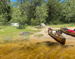 Iron Lake Campsite (Wolf Beach)