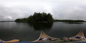 Crooked Lake next to CHIPMUNK