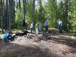 Campsite on Sheridan
