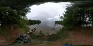 Clark Lake Near Golden Silence Lake