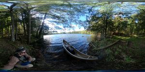 High Lake from Hiking Trail