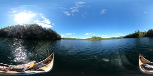 High Lake Near RACCOON Landing