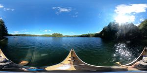 High Lake Near RACCOON Landing