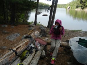 Dinner at the Campsite