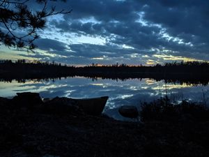 Boulder Lake at Dusk