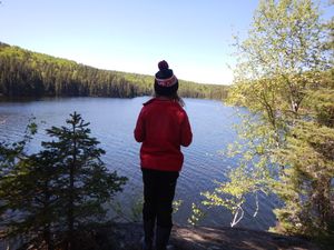 North Temperance island camp #906 overlook