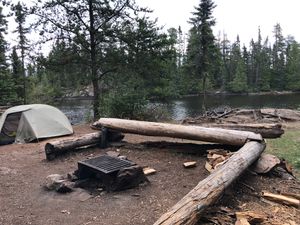 Fire pit view