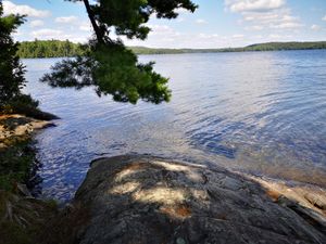 Swimming rock