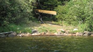 Gaskin-Winchell portage south landing