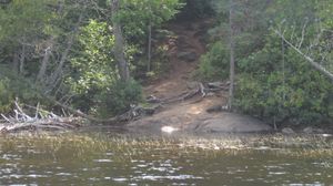 Allen-Jump portage north landing