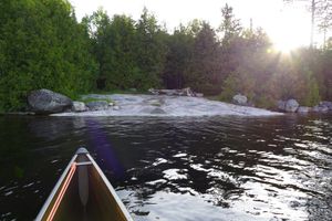 Site from lake