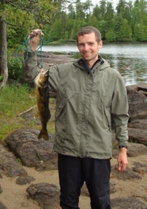 Walleye on Amber