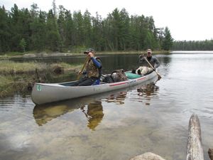 Dark Lake landing