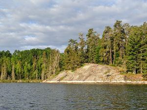 Camp view from lake