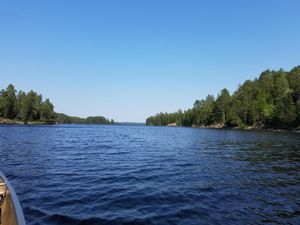 Cummings Lake, W arm Narrows