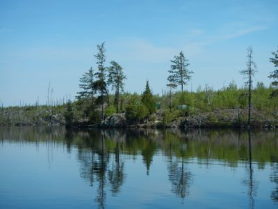 island camp view