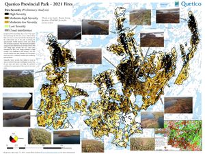 Quetico Fire Severity 2021
