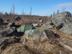 Isabella River camp #1938