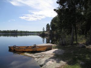 Canoe landing