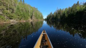 Narrows to Fente Lake