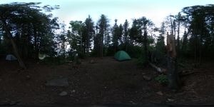 Tenting Area in the Evening