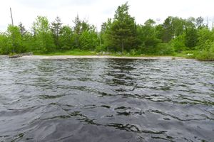 Table rock site from water