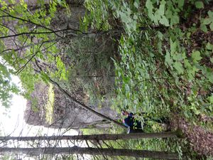Sioux Hustler trail cliff