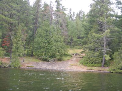 Crystal Lake campsite #