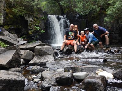 group waterfall