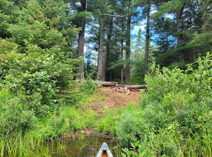 View of campsite