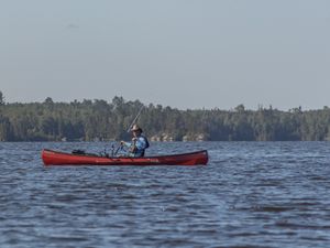 Fishing on Birch Lake