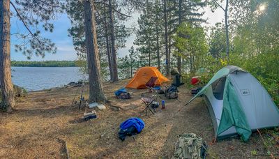 Campsite on Birch Lake