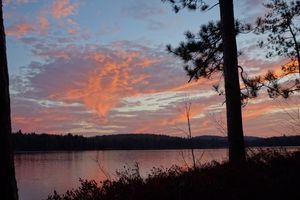 Sunset from campite #11